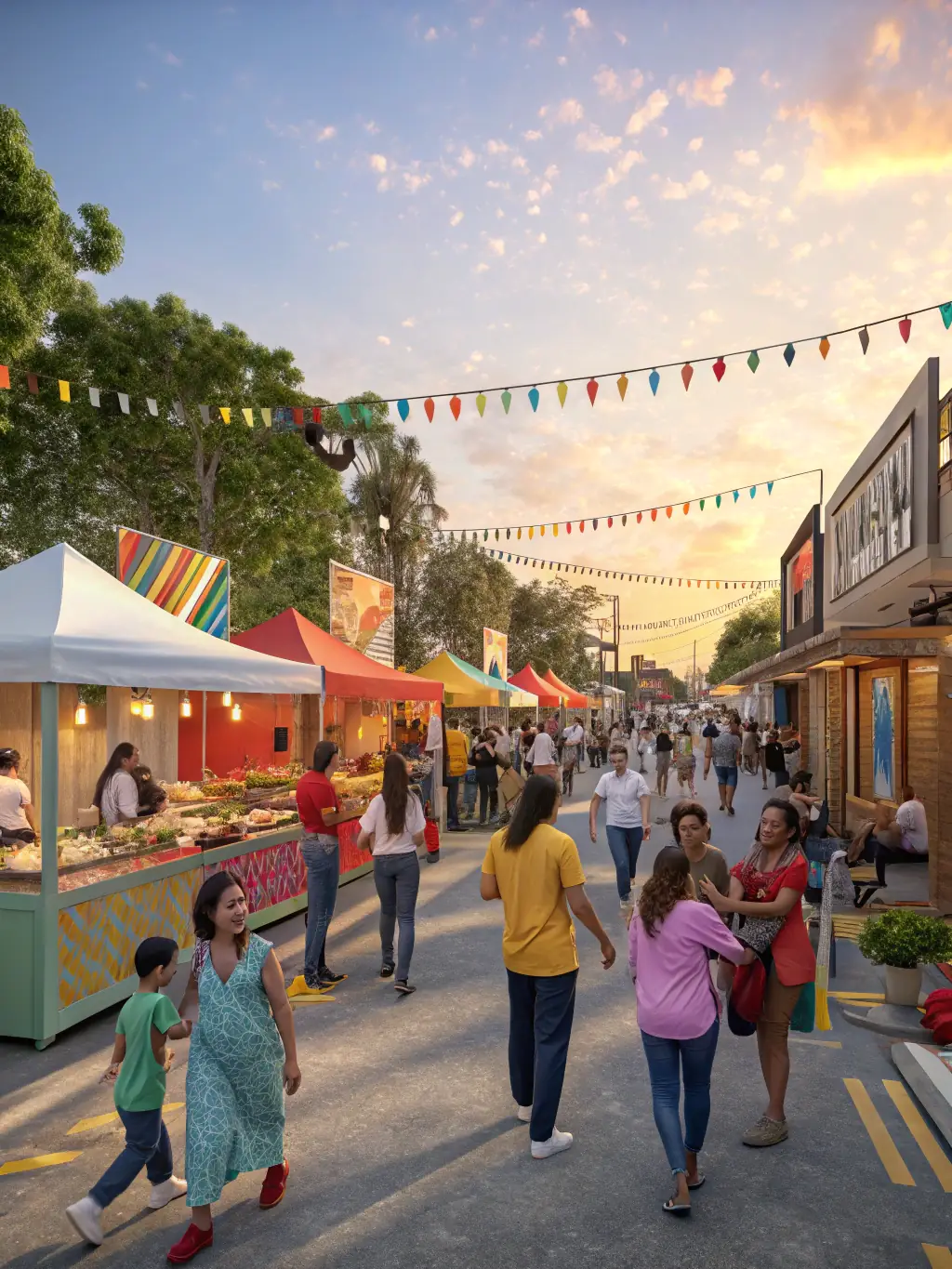 A vibrant image of a TRACES EDITIONS-organized cultural festival in Annot, featuring local musicians, artisans, and community members celebrating the region's traditions.